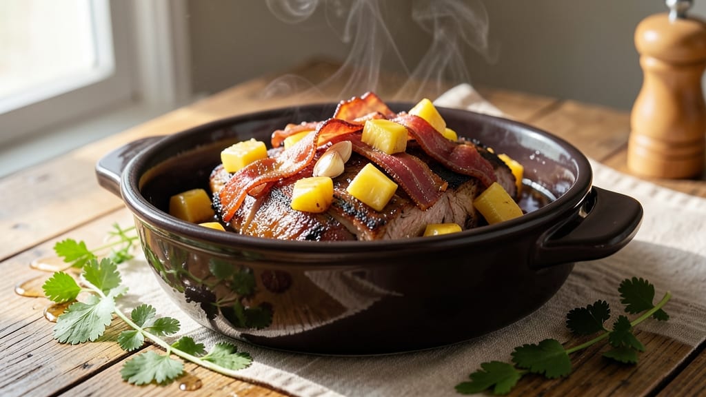 Crockpot Pineapple Pork Recipe: Sweet-Tart Glaze That Melts Into Meat