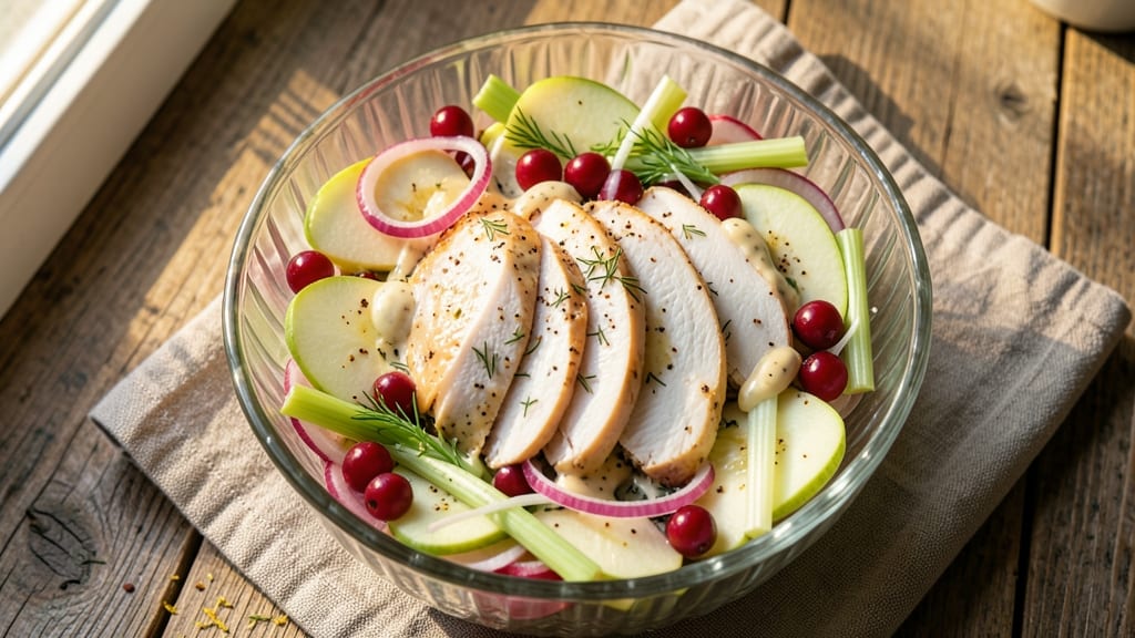 Denny's Cranberry Apple Chicken Salad Recipe: Sweet-Tart Crunch With Juicy Chicken Bites