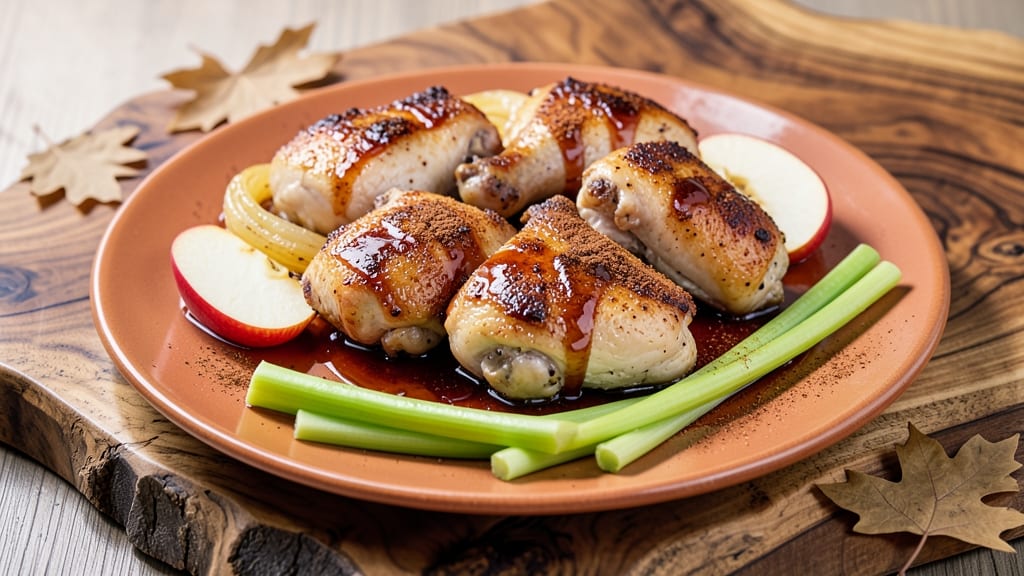 Apple Cinnamon Chicken Recipe: Caramelized Sweetness With Crispy Celery Crunch