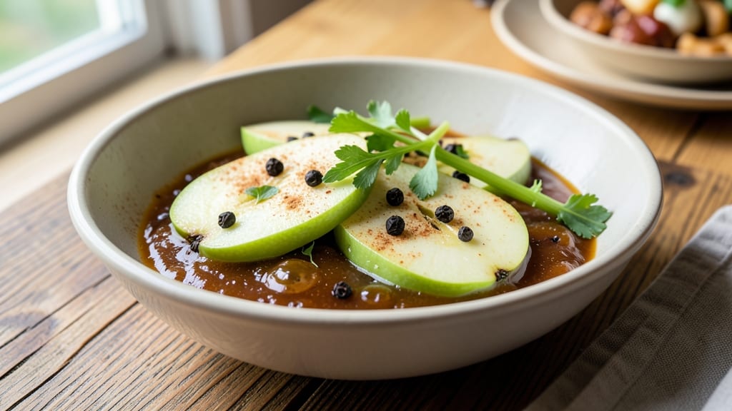 Candy Apple Sauce Recipe: Celery-Pepper Zing with Caramelized Sweetness