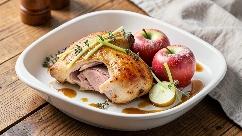 Chicken Apple Oven Recipe: Honey-Braised Crisp Celery Bites