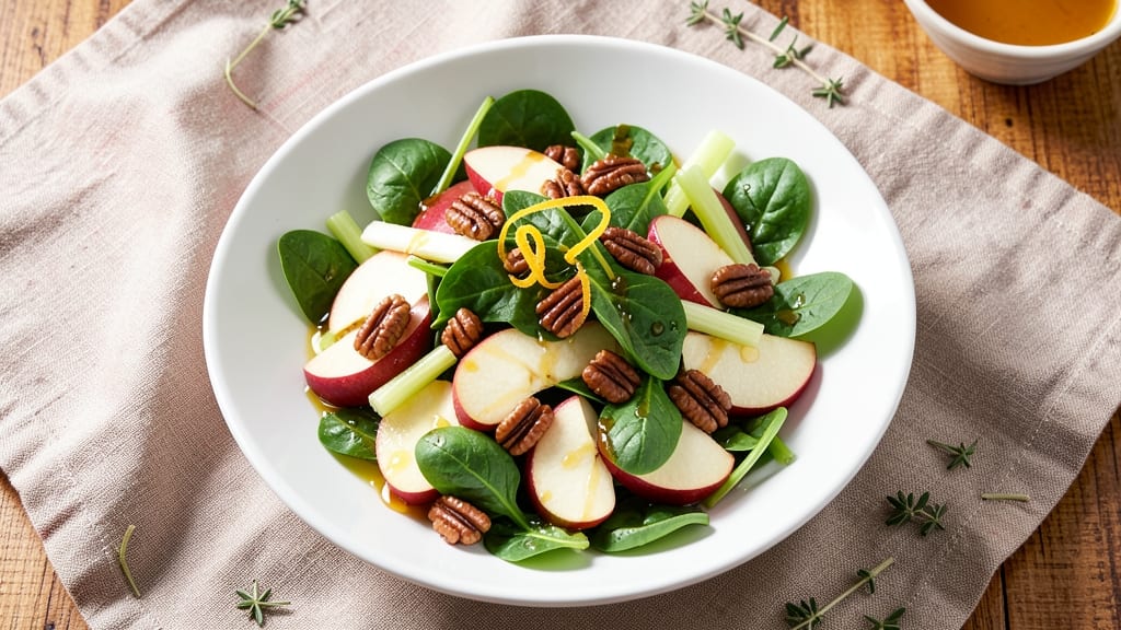 Washington Apple Salad Recipe: Crisp Celery and Honey-Laced Freshness