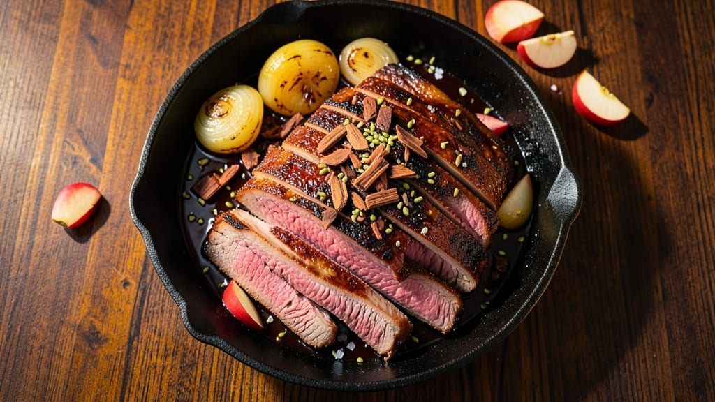 Apple Smoked Brisket Recipe: Smoky Applewood Magic With Celery Pepper Crunch