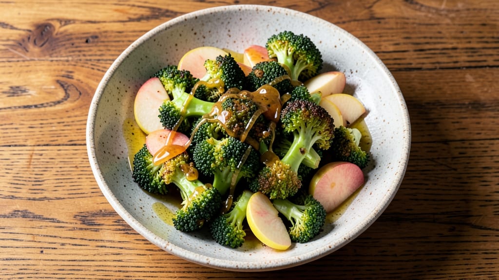 Broccoli Apple Apple Salad Recipe: Sweet-Tart Crunch Without Dressing Overload