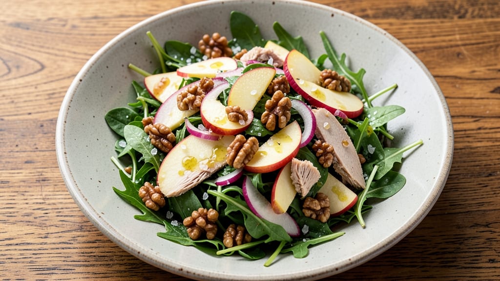 Turkey Apple Walnut Salad Recipe: Crisp Walnuts and Sweet Tart Bite in 20 Minutes