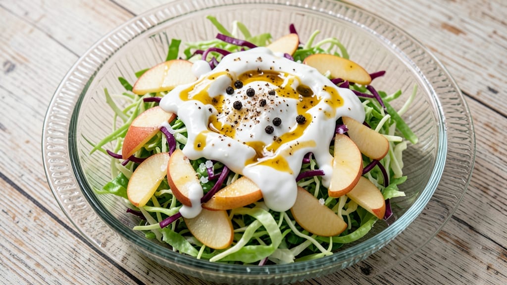 Healthy Apple Coleslaw Recipe: Crunchy, Low-Calorie Cabbage and Apple Bliss