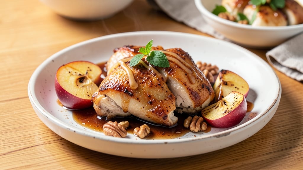 Apple Bourbon Chicken Recipe: Sweet-Spiced Crunch and Juicy Bites