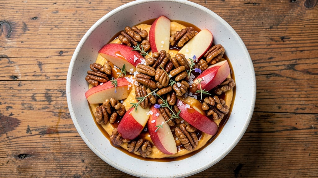Pumpkin Pecan Pie Apple Salad Recipe: Warm Spiced Crunch Meets Sweet Apple Bites