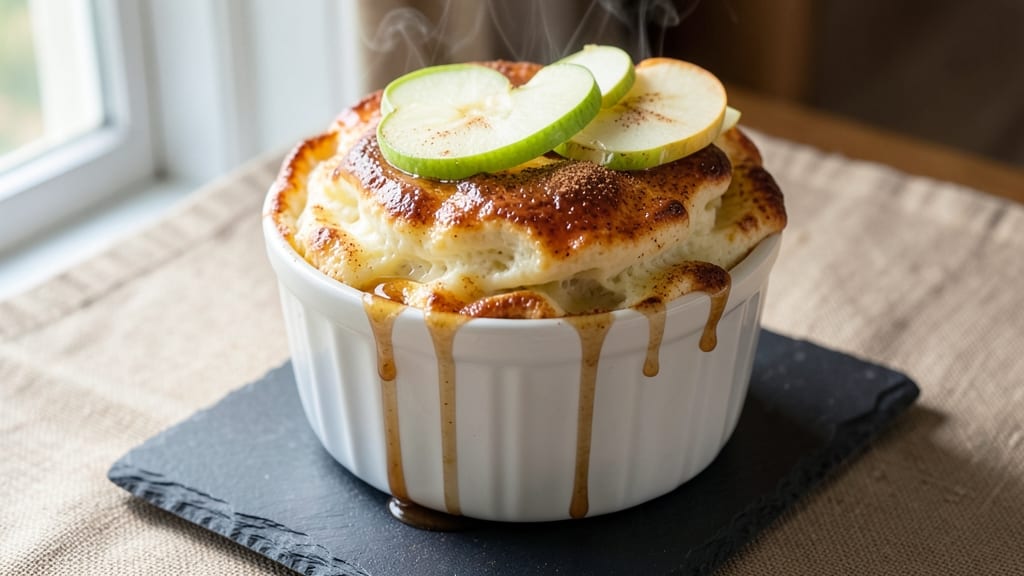 Apple Soufflé Recipe: Light-as-Air Cloud With Caramelized Top