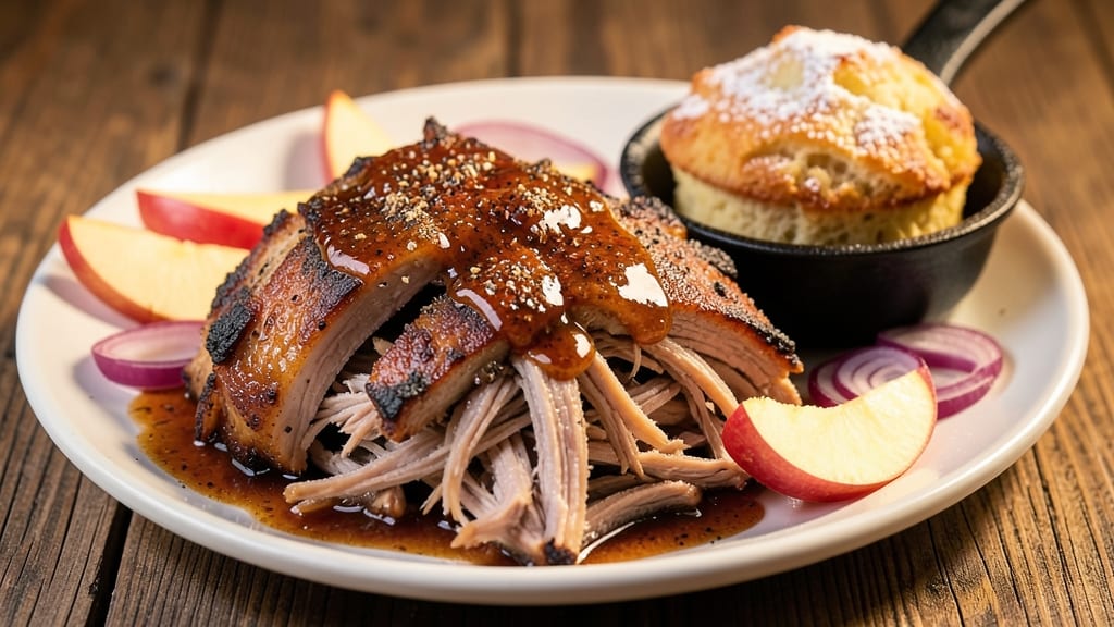 Pulled Pork Crock Pot Recipe With Apple Cider Vinegar: Smoky Vinegar-Infused Tender Meat