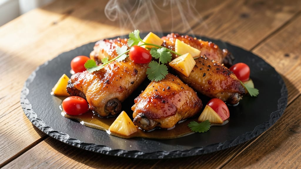 Brown Sugar Pineapple Wings Recipe: Sticky-Sweet Glaze That Caramelizes Every Bite