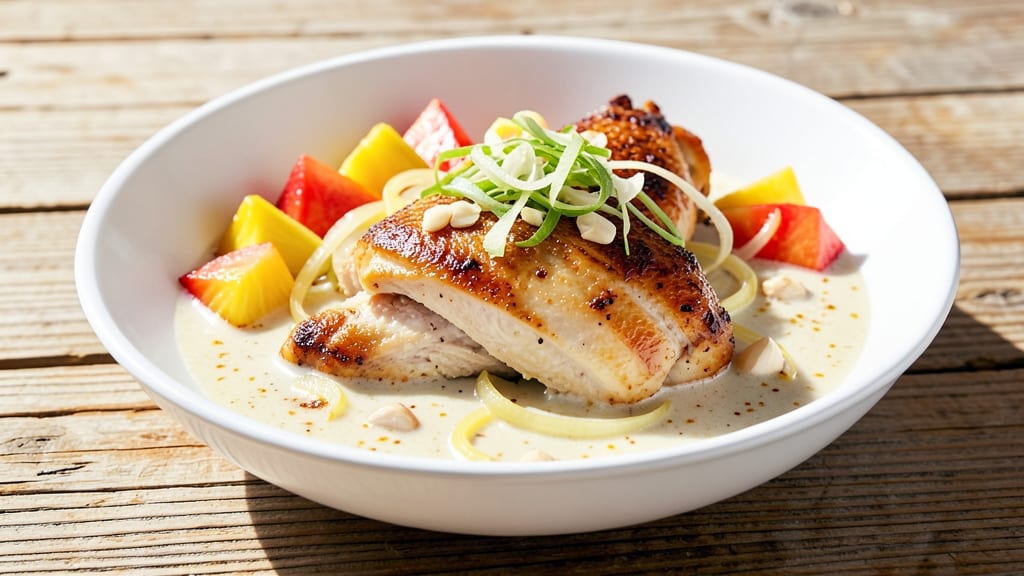Chicken Coconut Milk and Pineapple Recipe: Tropical One-Pan Harmony in 30 Minutes