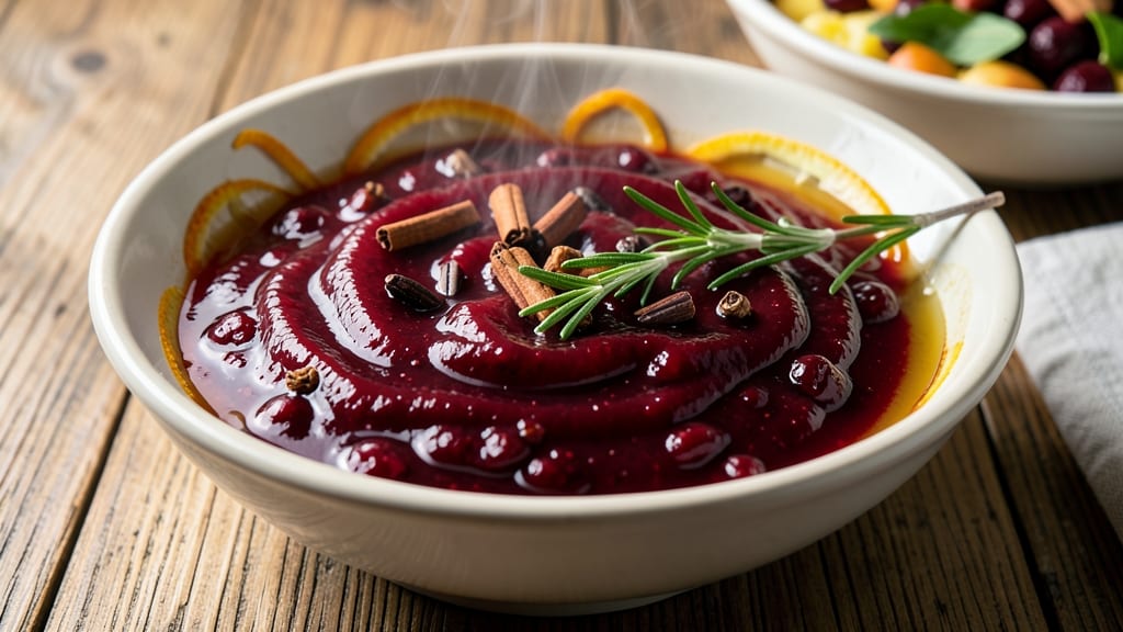 Ocean Spray Cranberry Sauce Recipe with Apple Juice: Bright, Spiced Simmer for Holiday Tables