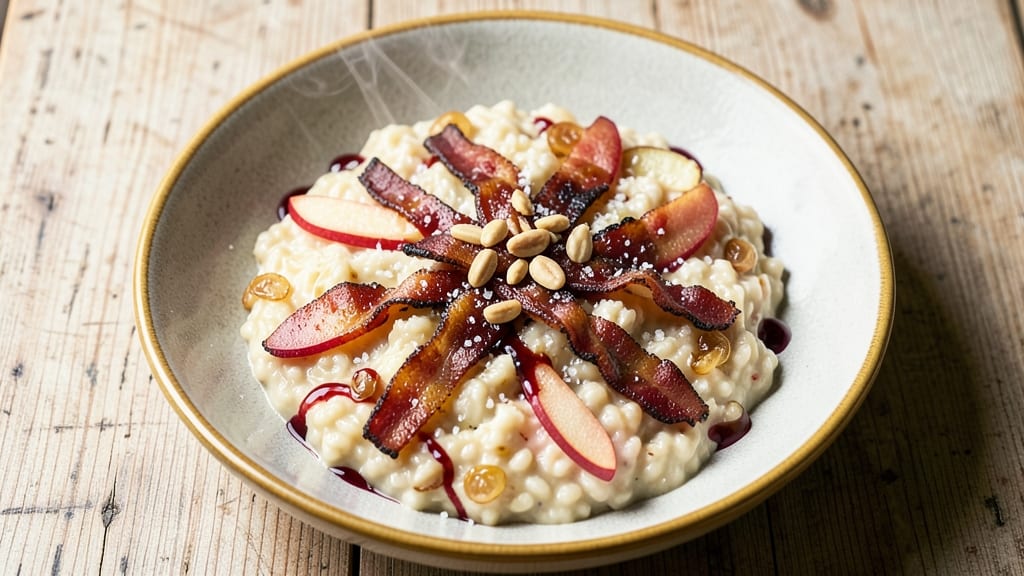 Apple Bacon Risotto Recipe: Smoky Sweet Creamy Crunch in One Pot