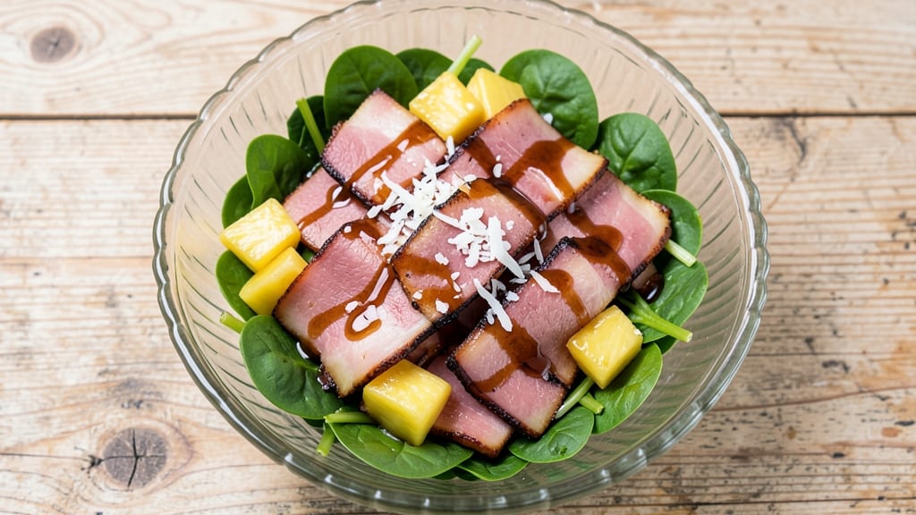 Ham and Pineapple Salad Recipe: Sweet-Tart Glaze That Caramelizes Every Layer