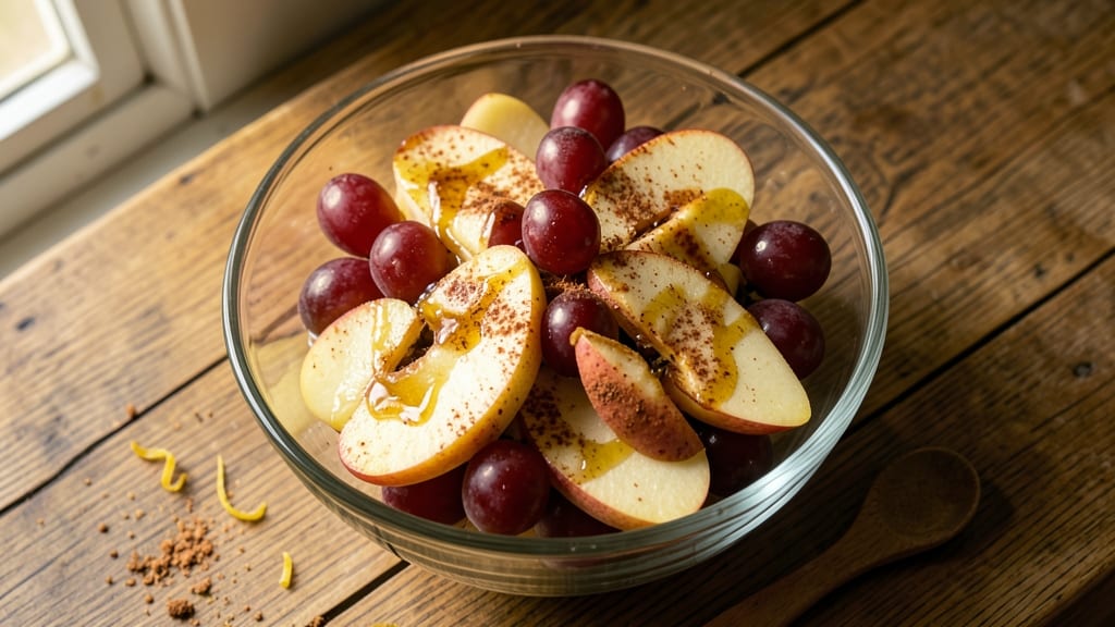 Cinnamon Apple Grape Salad Recipe: Warm Spiced Crunch Meets Sweet Tart Freshness