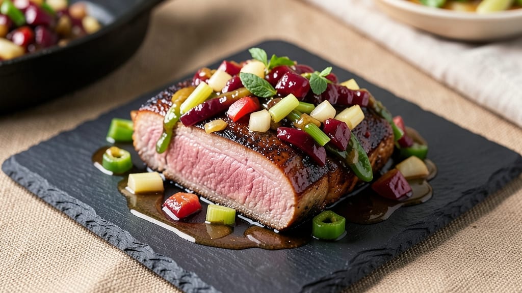 Apple Chutney Recipe for Pork Tenderloin: Celery-Pepper Crunch Balances Sweet Heat