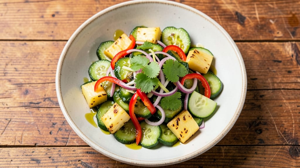 Ampalaya Salad With Pineapple Recipe: Tropical Crunch Meets Zesty Sweetness