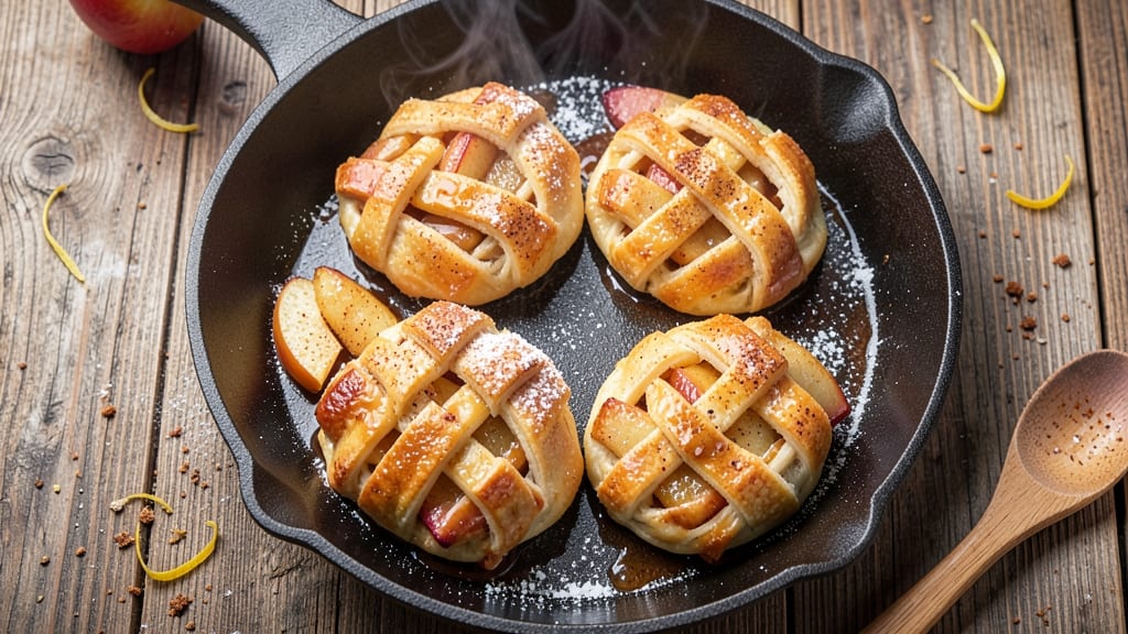 Fried Apple Dumplings Recipe: Crispy Bites with Caramelized Apple Filling