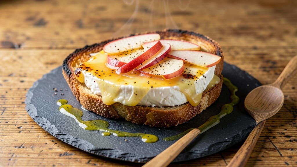 Brie and Apple Grilled Cheese Recipe: Gooey Melts With Crispy Apple Caramelization