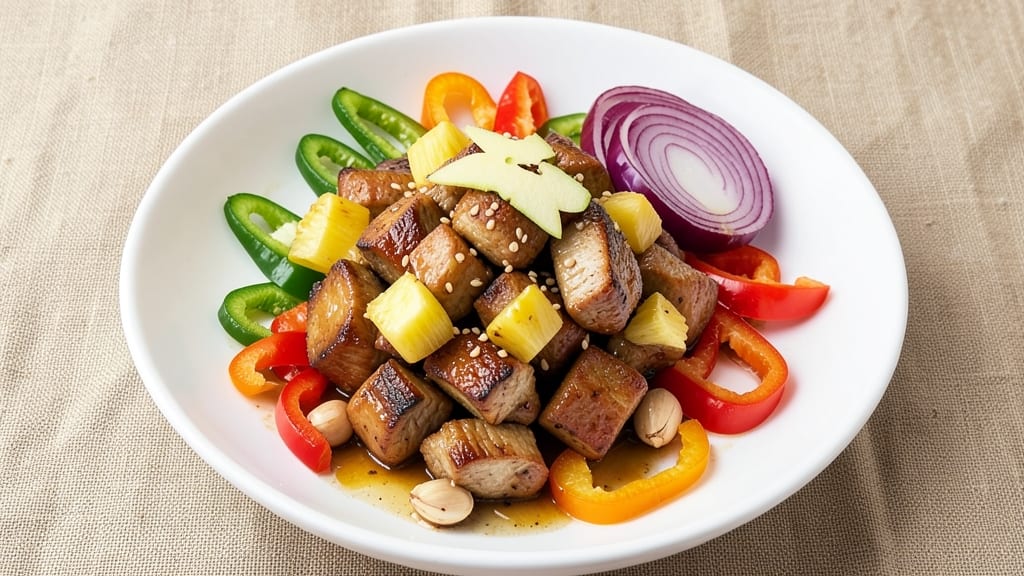 Pork Pineapple Peppers Recipe: Sweet-Tart Stir-Fry With Crispy Edges
