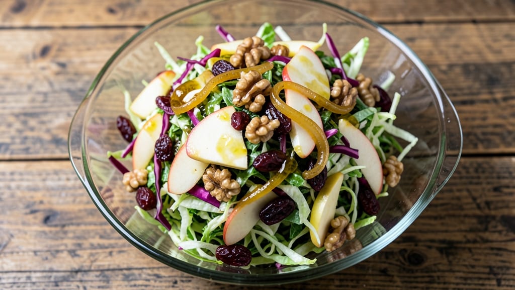 Apple Raisin Coleslaw Recipe: Sweet-Tart Crunch With Caramelized Onions