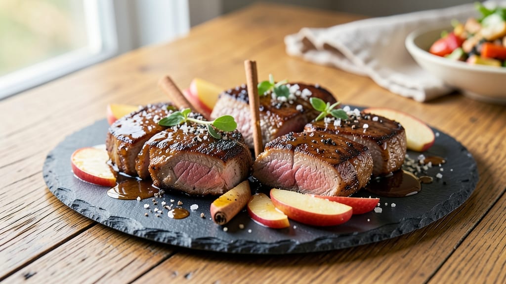 Seasons 52 Apple Bourbon Infusion Recipe: Smoky Apple-Bourbon Glaze That Elevates Pork