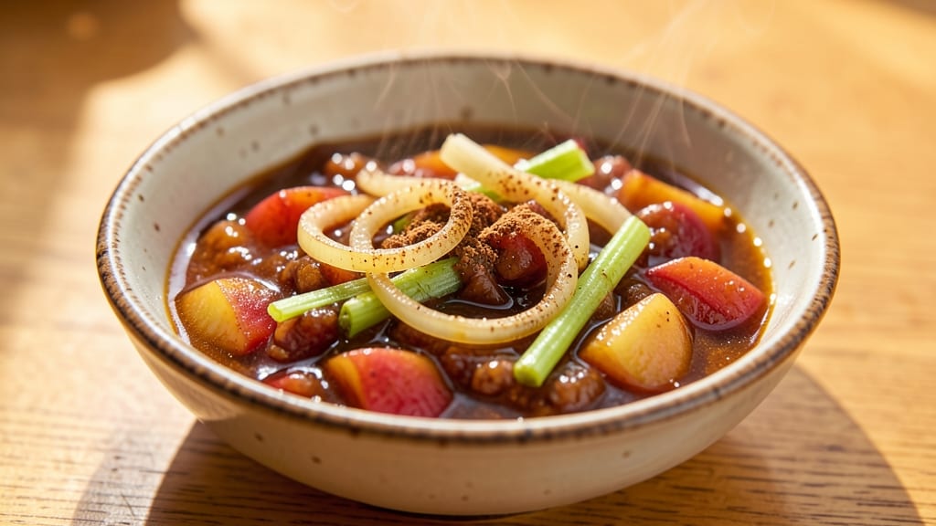 Apple Chutney Sauce Recipe: Spiced Simmer with Celery-Pepper Zing