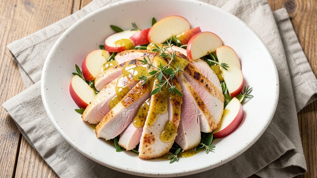 Apple Harvest Chicken Salad Recipe: Crisp Apples and Herbed Chicken Bites