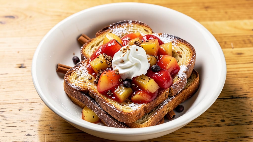 Apple Fritter French Toast Recipe: Crispy Coated Bites with Caramelized Apple Filling