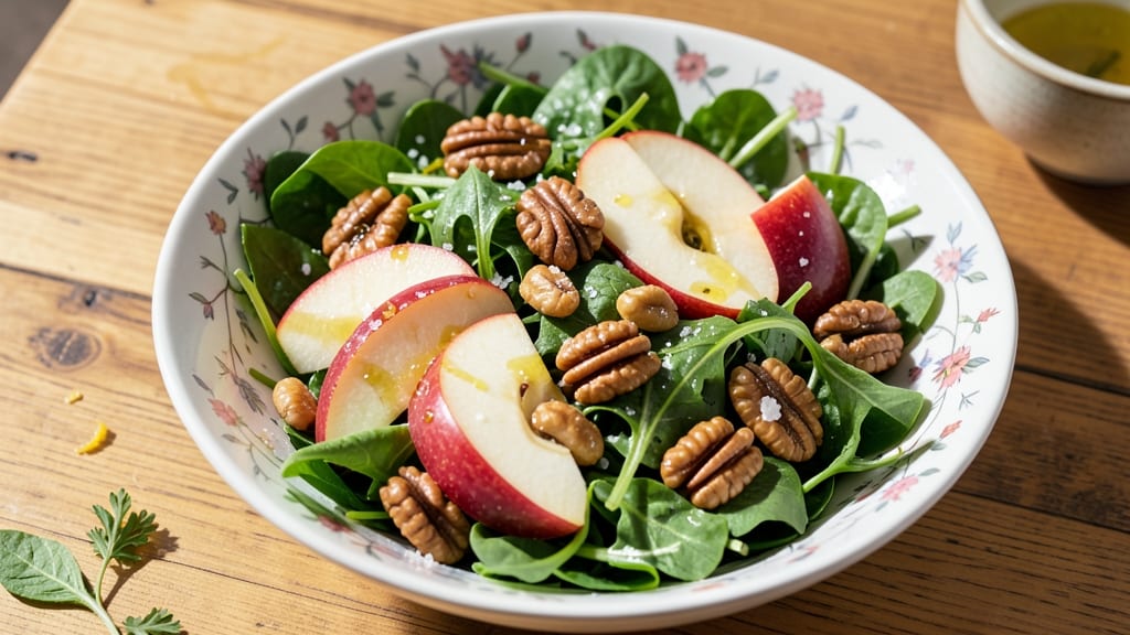 Apple and Nut Salad Recipe: Crunchy Texture and Sweet-Tart Balance