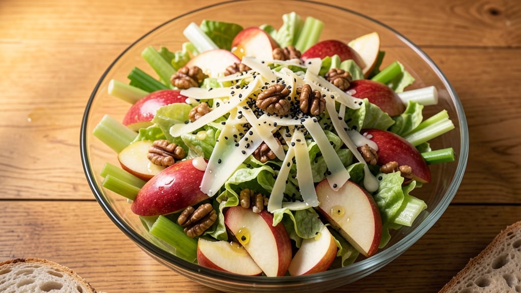 Apple Harvest Fresh Market Salad Recipe: Crisp Celery and Honey-Drizzled Apple Crunch