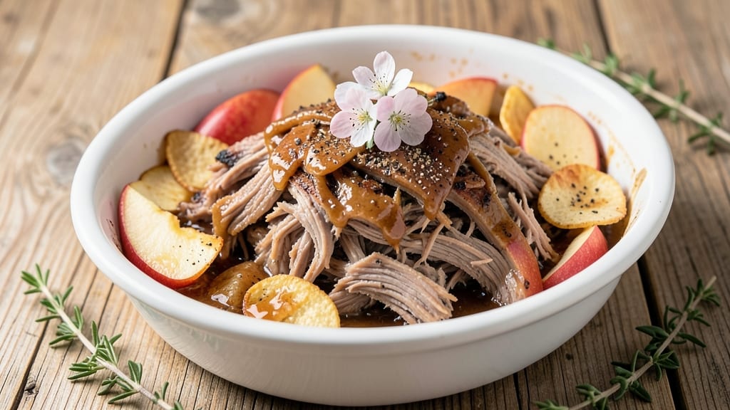 Apple Pulled Pork Slow Cooker Recipe: Smoky Apple-Cider Shine Through Every Bite