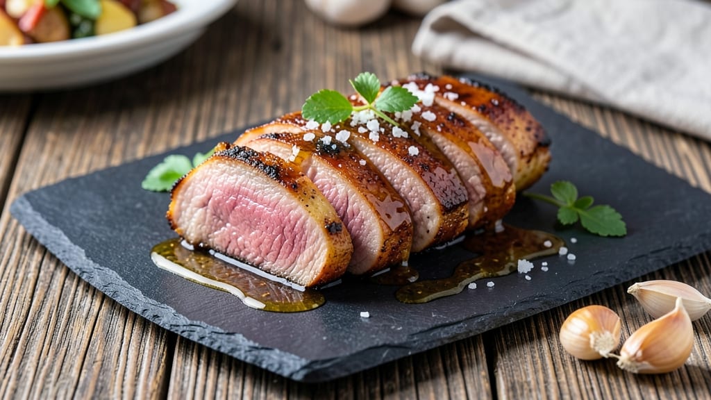 Pork Tenderloin Recipe With Apple Cider Vinegar: Apple-Cider Vinegar Glaze for Juicy, Tangy Crisp