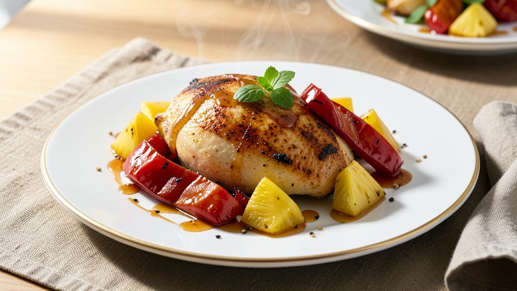 Chicken Pineapple Red Pepper Recipe: Sweet-Tart Stir-Fry With Crispy Edges