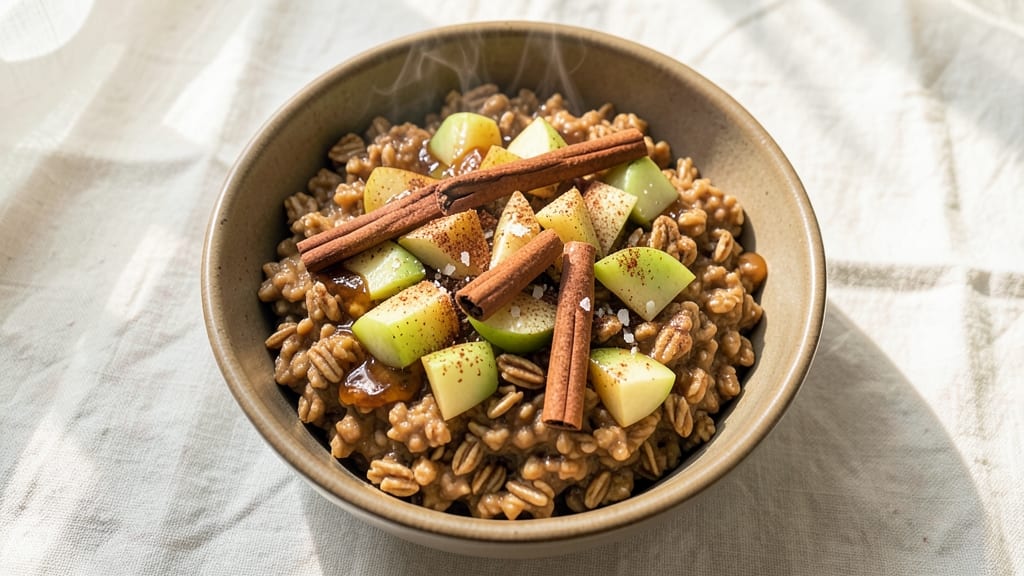 Apple Cinnamon Oatmeal Crockpot Recipe: Slow-Simmered Spice and Warm Apple Comfort