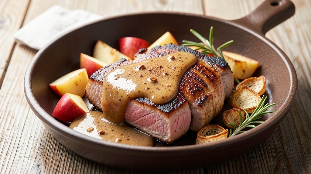 Apple Gravy Recipe for Pork: Slow-Simmered Spice and Sweet Caramelized Gloss