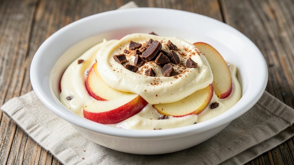 Cream Cheese Toffee Apple Dip Recipe: Rich Caramel Swirls and Crunchy Celery Pairing