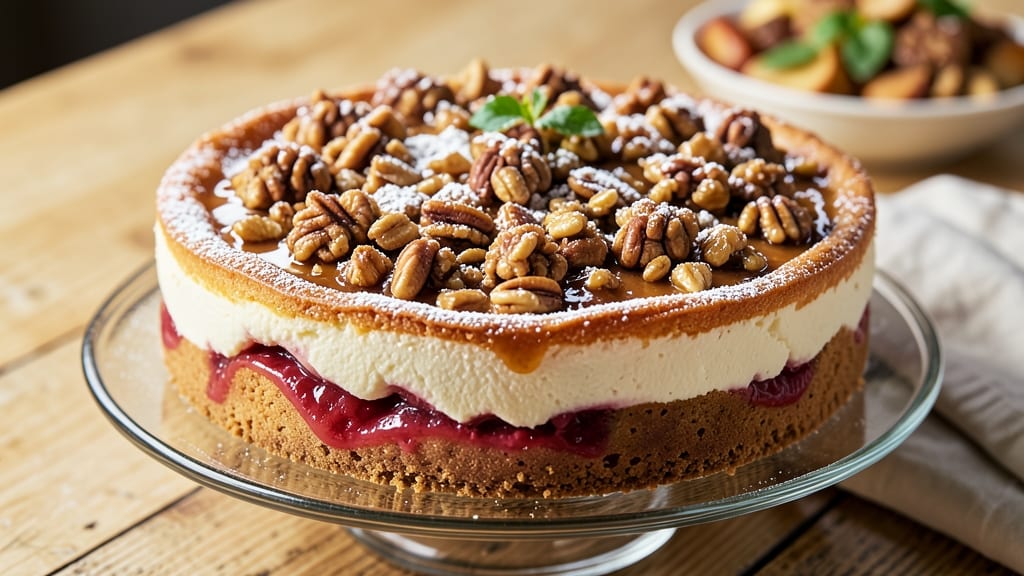 Cheesecake Factory Apple Streusel Cheesecake Recipe: Buttery Oat Crunch Over Creamy Vanilla Layers