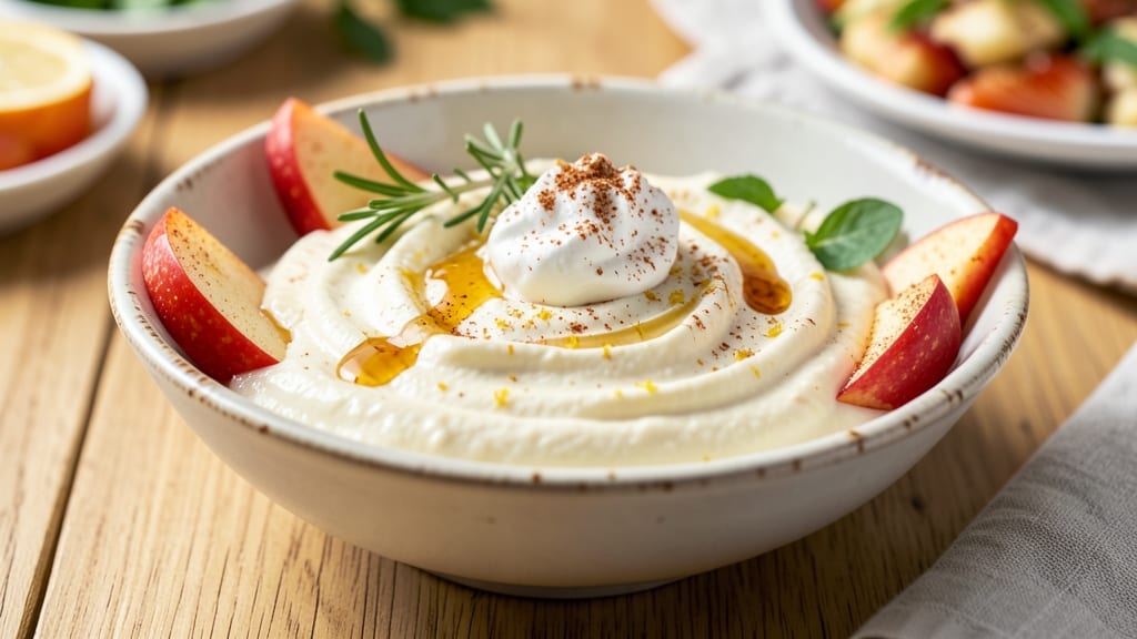 Apple Dip Recipe Made With Cream Cheese: Crisp Celery and Sweet Apple Pairing