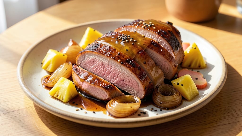 Pork Roast With Pineapple Slow Cooker Recipe: Sweet-Tangy Glaze That Melts Into Meat