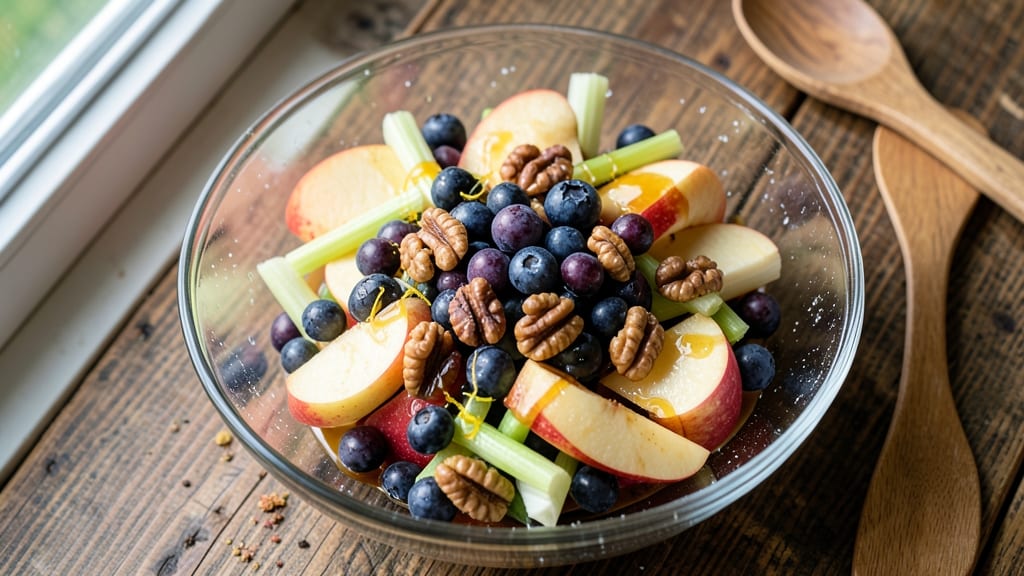 Apple Blueberry Salad Recipe: Crisp Celery and Juicy Fruit Harmony