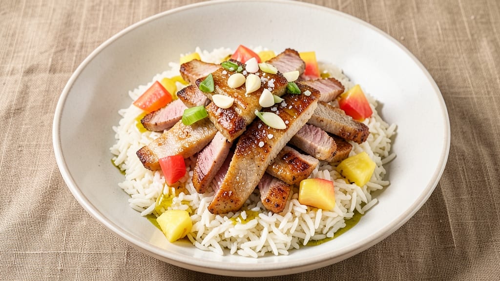 Pork Pineapple Fried Rice Recipe: Sweet-Tart Crunch in One Pan