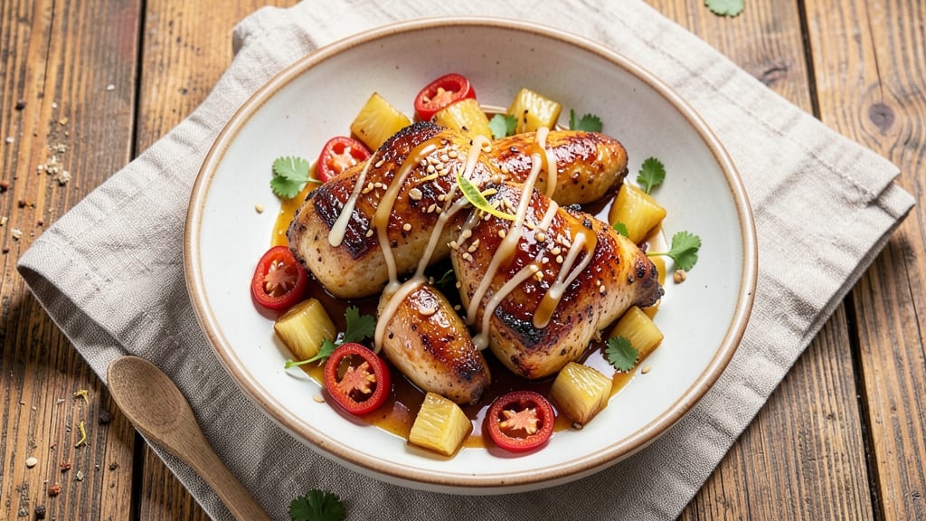 Roasted Pineapple Habanero Sauce Chicken Recipe: Sweet Heat That Shatters Expectations