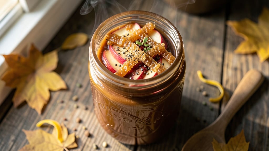 Caramel Apple Sauce Canning Recipe: Pantry-Preserved Sweetness With Celery Pepper Zing