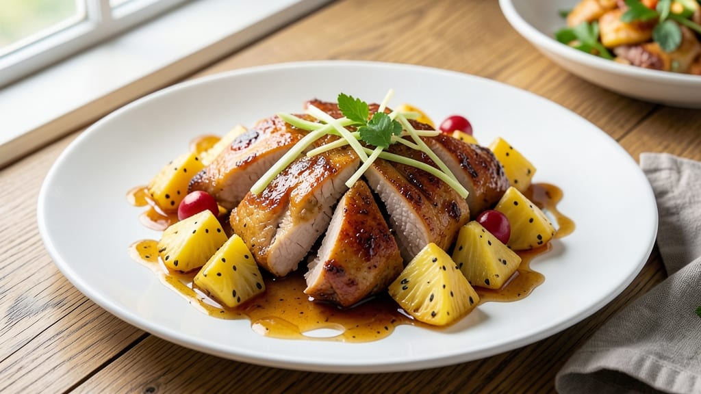 Chicken Soy Sauce Pineapple Recipe: Sweet-Tangy Glaze with Crispy Pineapple Bites