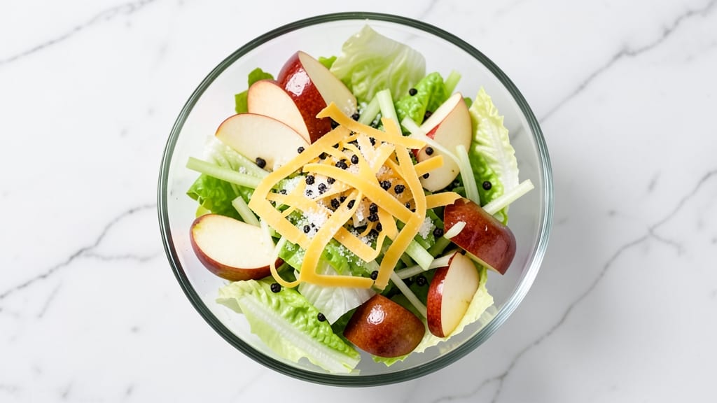 Wendy's Apple Salad Recipe: Caramelized Sweetness With Celery Pepper Crunch