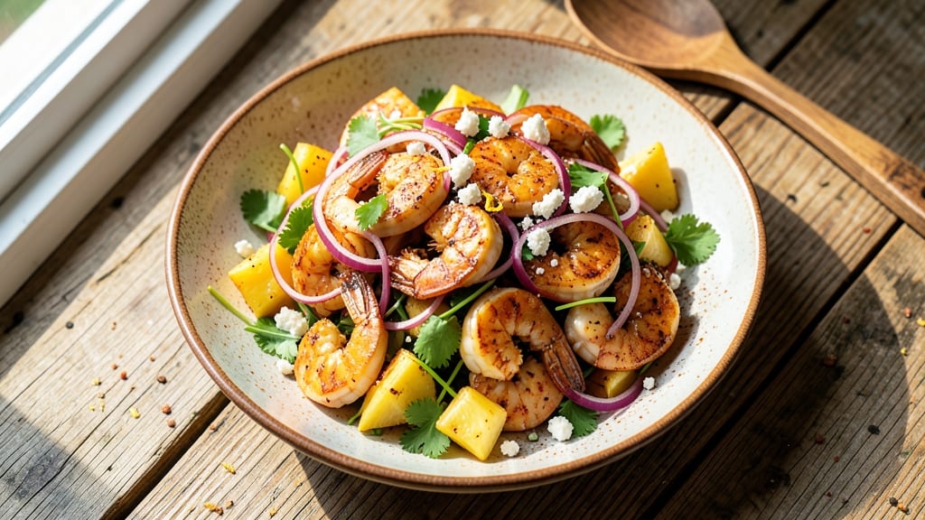 Bajio Pineapple Shrimp Salad Recipe: Spiced Sweet-Tart Crunch in 20 Minutes