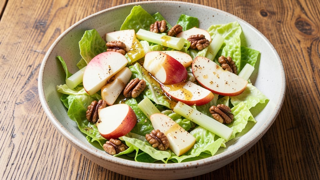 Apple Vinegar Salad Recipe: Crunchy Celery and Sweet Apple Tang