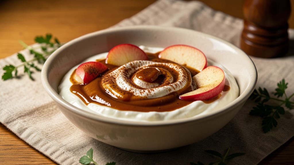 Low Calorie Caramel Apple Dip Recipe: Crunchy Celery Sticks Pair Perfectly